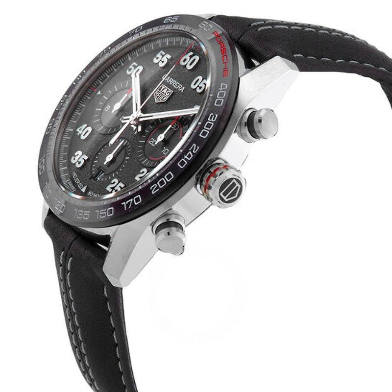 Relógio Carrera Porsche Chronograph Automático Mostrador Cinza  - Mercado de Luxo - O Maior E-Commerce de Bens, Produtos e Serviços de Luxo do Brasil.