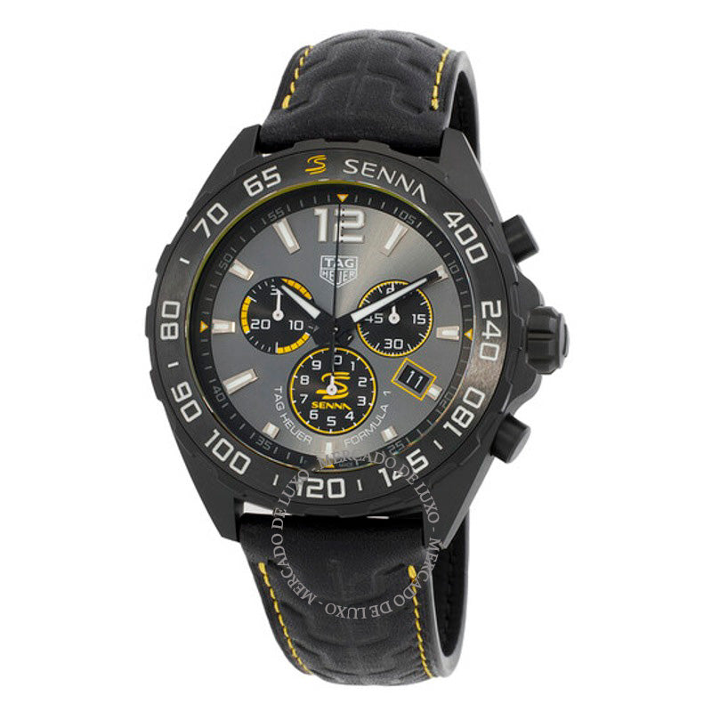 Relógio Fórmula 1 X Senna Cronógrafo Quartzo Mostrador Cinza 43 mm - Mercado de Luxo - O Maior E-Commerce de Bens, Produtos e Serviços de Luxo do Brasil.