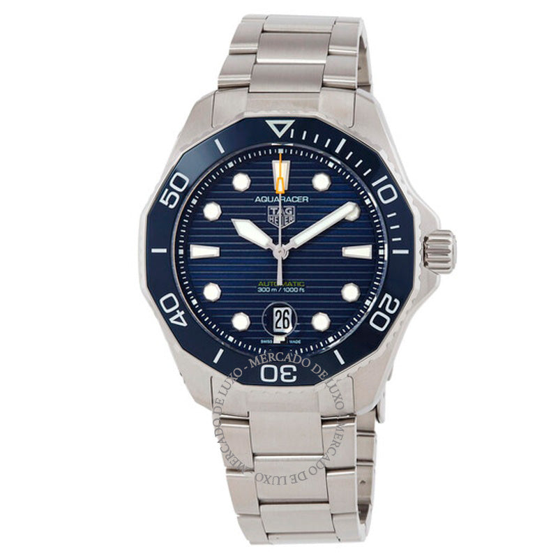 Relógio Aquaracer Professional 300 Automático Mostrador Azul 43 mm - Mercado de Luxo - O Maior E-Commerce de Bens, Produtos e Serviços de Luxo do Brasil.