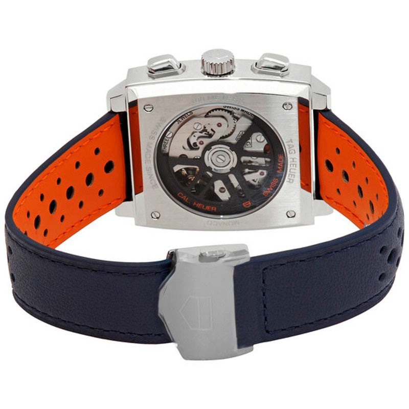 Relógio Monaco X Gulf Cronógrafo Automático Mostrador Azul 39 mm - Mercado de Luxo - O Maior E-Commerce de Bens, Produtos e Serviços de Luxo do Brasil.