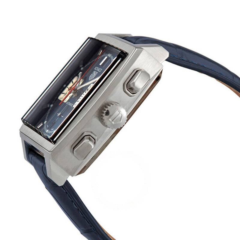 Relógio Monaco Cronógrafo Automático Mostrador Azul Sunray 39 mm - Mercado de Luxo - O Maior E-Commerce de Bens, Produtos e Serviços de Luxo do Brasil.