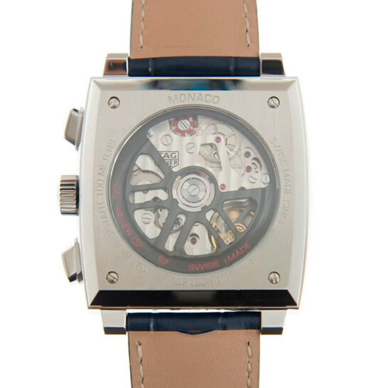 Relógio Monaco Cronógrafo Automático Mostrador Azul Sunray 39 mm - Mercado de Luxo - O Maior E-Commerce de Bens, Produtos e Serviços de Luxo do Brasil.