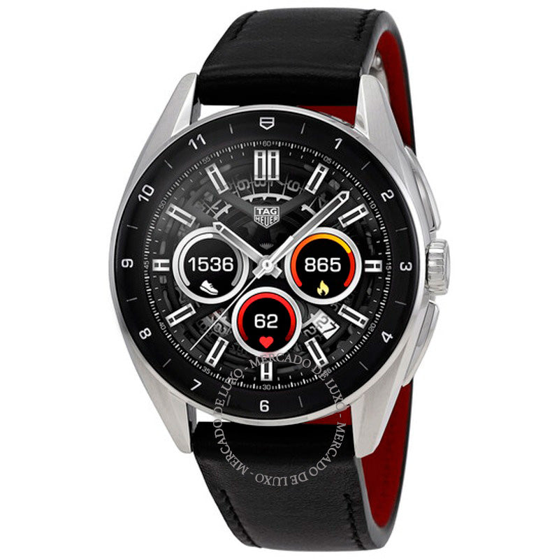 Relógio Quartzo analógico-digital conectado com mostrador preto 42 mm - Mercado de Luxo - O Maior E-Commerce de Bens, Produtos e Serviços de Luxo do Brasil.