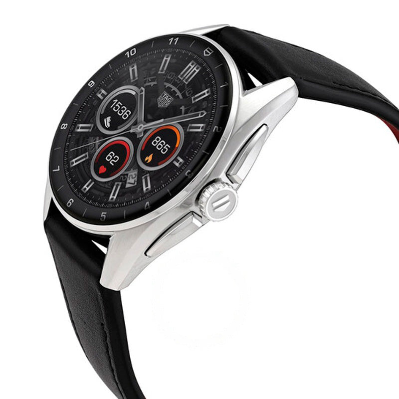 Relógio Quartzo analógico-digital conectado com mostrador preto 42 mm - Mercado de Luxo - O Maior E-Commerce de Bens, Produtos e Serviços de Luxo do Brasil.