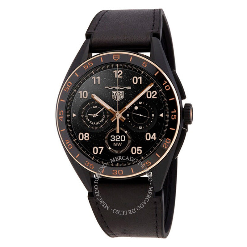 Relógio Quartzo analógico-digital conectado com mostrador preto 45 mm - Mercado de Luxo - O Maior E-Commerce de Bens, Produtos e Serviços de Luxo do Brasil.