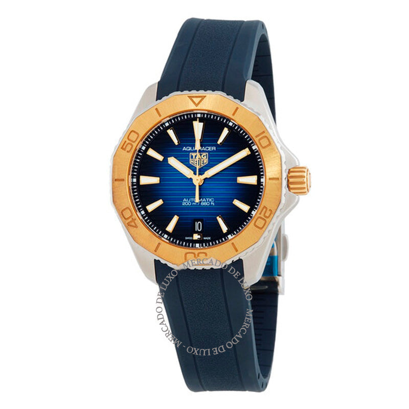 Relógio Aquaracer Professional Automático Mostrador Azul 40 mm - Mercado de Luxo - O Maior E-Commerce de Bens, Produtos e Serviços de Luxo do Brasil.
