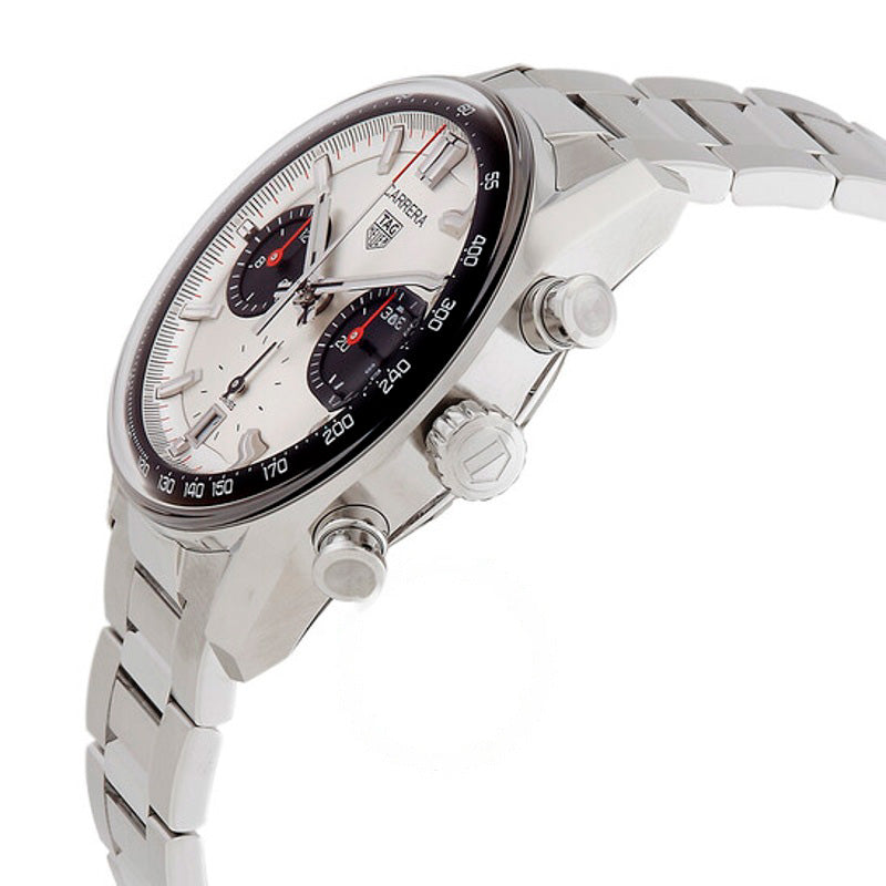 Relógio Carrera Cronógrafo Automático Mostrador Prateado 39 mm - Mercado de Luxo - O Maior E-Commerce de Bens, Produtos e Serviços de Luxo do Brasil.