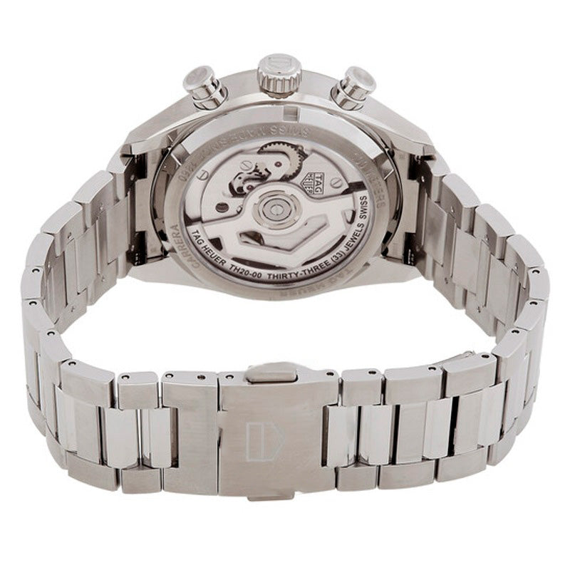 Relógio Carrera Cronógrafo Automático Mostrador Prateado 39 mm - Mercado de Luxo - O Maior E-Commerce de Bens, Produtos e Serviços de Luxo do Brasil.