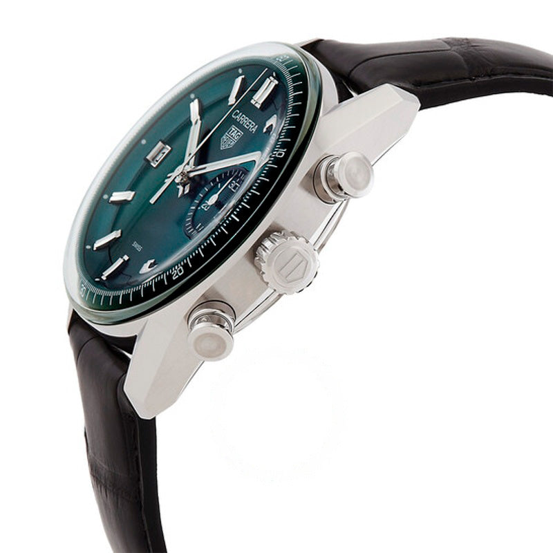 Relógio Carrera Cronógrafo Automático Mostrador Verde 39 mm - Mercado de Luxo - O Maior E-Commerce de Bens, Produtos e Serviços de Luxo do Brasil.
