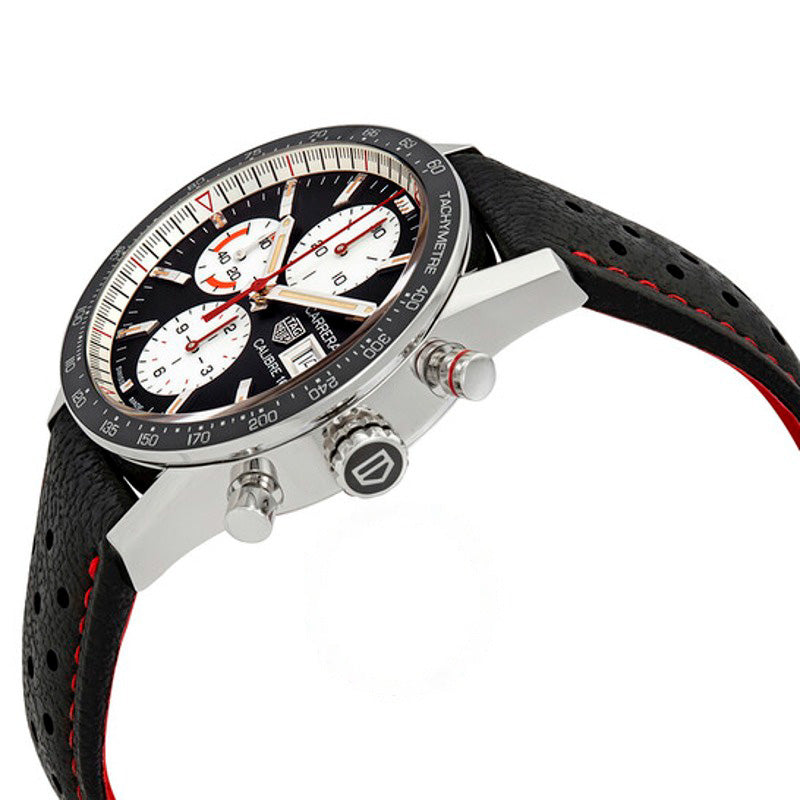 Relógio Carrera Cronógrafo Automático Mostrador Preto 41 mm - Mercado de Luxo - O Maior E-Commerce de Bens, Produtos e Serviços de Luxo do Brasil.