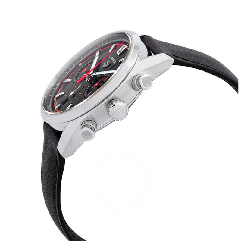 Relógio Carrera Cronógrafo Automático Mostrador Preto 42 mm - Mercado de Luxo - O Maior E-Commerce de Bens, Produtos e Serviços de Luxo do Brasil.
