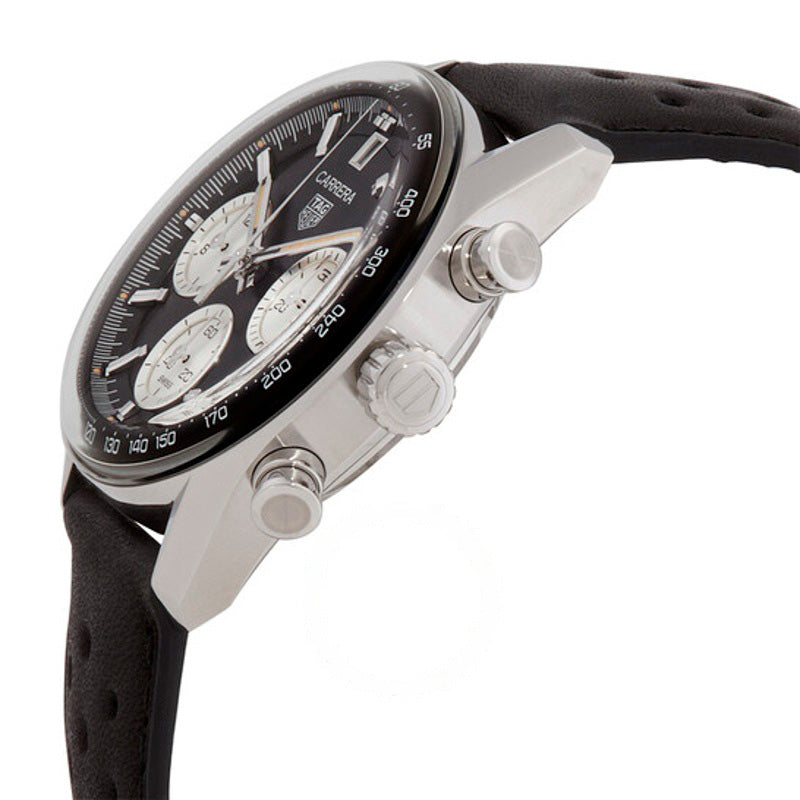 Relógio Carrera Cronógrafo Automático Mostrador Preto 39 mm - Mercado de Luxo - O Maior E-Commerce de Bens, Produtos e Serviços de Luxo do Brasil.