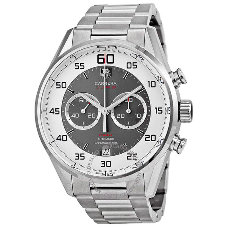 Relógio Cronógrafo Carrera 36 Flyback com mostrador cinza 43 mm - Mercado de Luxo - O Maior E-Commerce de Bens, Produtos e Serviços de Luxo do Brasil.