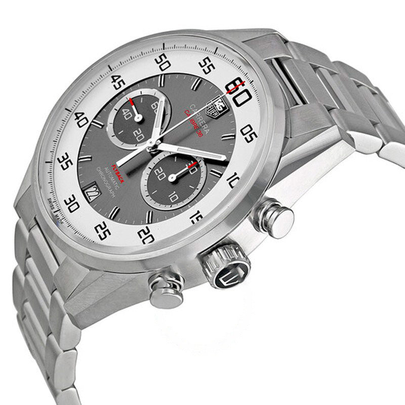 Relógio Cronógrafo Carrera 36 Flyback com mostrador cinza 43 mm - Mercado de Luxo - O Maior E-Commerce de Bens, Produtos e Serviços de Luxo do Brasil.