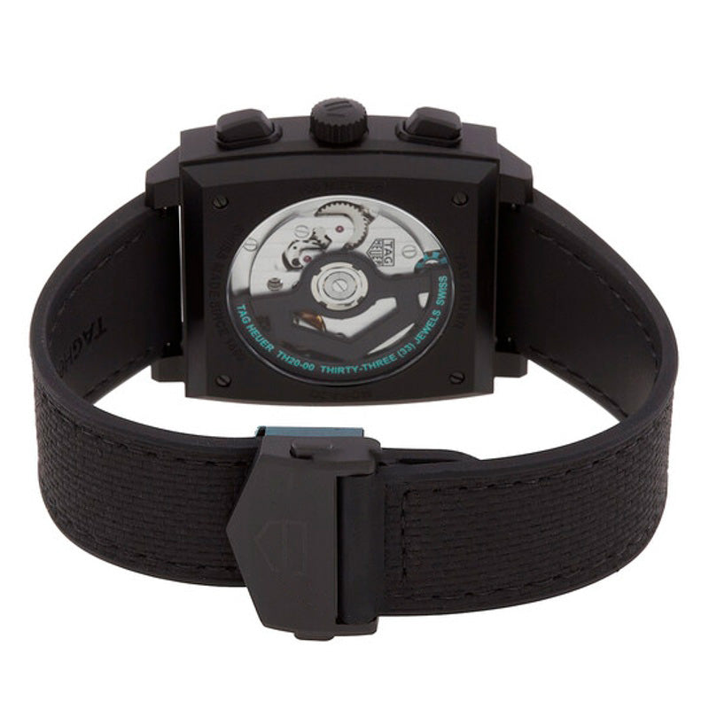Relógio Monaco Cronógrafo Automático Mostrador Preto 39 mm - Mercado de Luxo - O Maior E-Commerce de Bens, Produtos e Serviços de Luxo do Brasil.