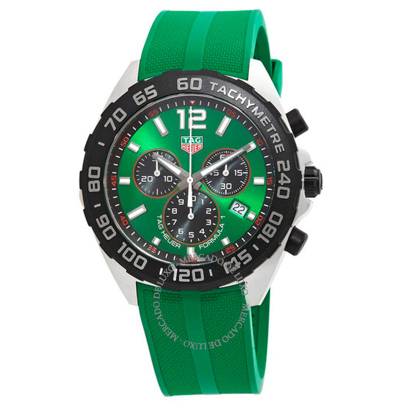 Relógio Fórmula 1 Cronógrafo Quartzo Mostrador Verde 43 mm - Mercado de Luxo - O Maior E-Commerce de Bens, Produtos e Serviços de Luxo do Brasil.