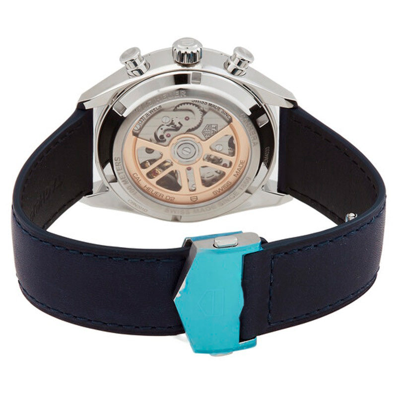 Relógio Carrera Cronógrafo Automático Mostrador Azul 42 mm - Mercado de Luxo - O Maior E-Commerce de Bens, Produtos e Serviços de Luxo do Brasil.