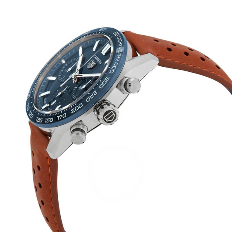 Relógio Carrera Cronógrafo Automático Mostrador Azul 44 mm - Mercado de Luxo - O Maior E-Commerce de Bens, Produtos e Serviços de Luxo do Brasil.