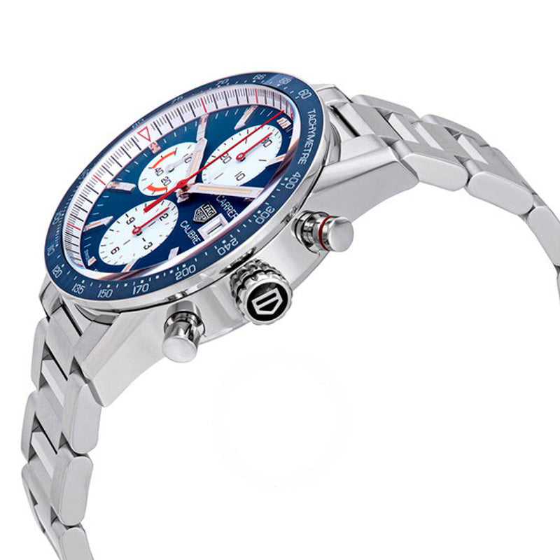 Relógio Carrera Cronógrafo Automático Mostrador Azul 41 mm - Mercado de Luxo - O Maior E-Commerce de Bens, Produtos e Serviços de Luxo do Brasil.