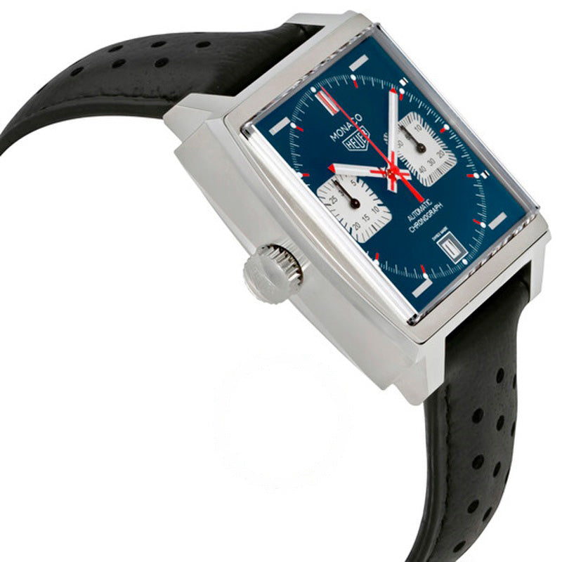 Relógio Monaco Lefty Automático Denim Mostrador Azul 39 mm - Mercado de Luxo - O Maior E-Commerce de Bens, Produtos e Serviços de Luxo do Brasil.