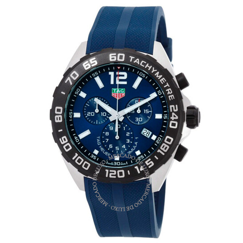 Relógio Fórmula 1 Cronógrafo Quartzo Mostrador Azul 43 mm - Mercado de Luxo - O Maior E-Commerce de Bens, Produtos e Serviços de Luxo do Brasil.