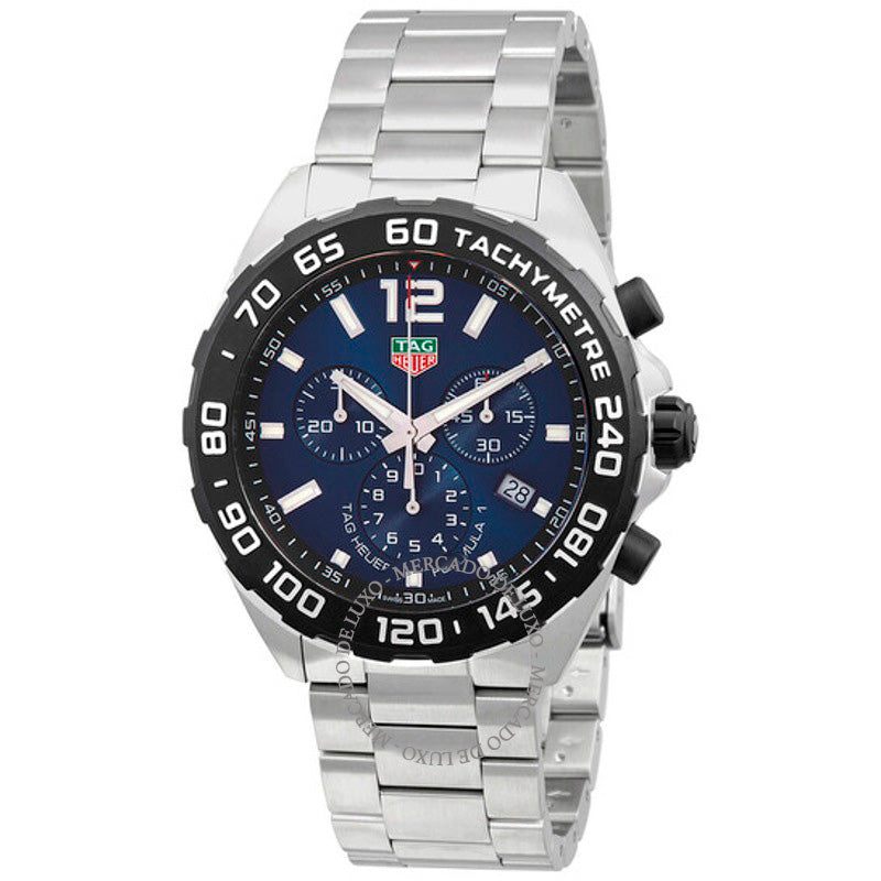 Relógio Fórmula 1 Cronógrafo Quartzo Mostrador Azul 43 mm - Mercado de Luxo - O Maior E-Commerce de Bens, Produtos e Serviços de Luxo do Brasil.