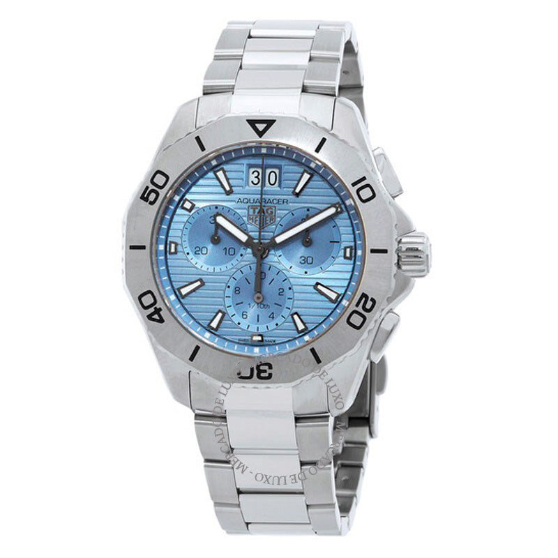 Relógio Aquaracer Cronógrafo Quartzo Mostrador Azul 40 mm - Mercado de Luxo - O Maior E-Commerce de Bens, Produtos e Serviços de Luxo do Brasil.