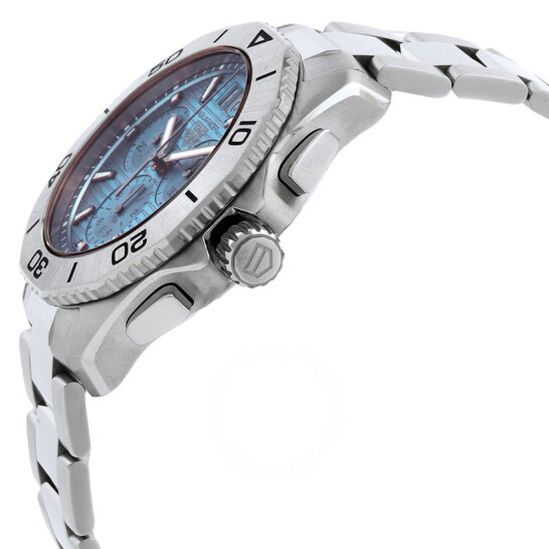 Relógio Aquaracer Cronógrafo Quartzo Mostrador Azul 40 mm - Mercado de Luxo - O Maior E-Commerce de Bens, Produtos e Serviços de Luxo do Brasil.