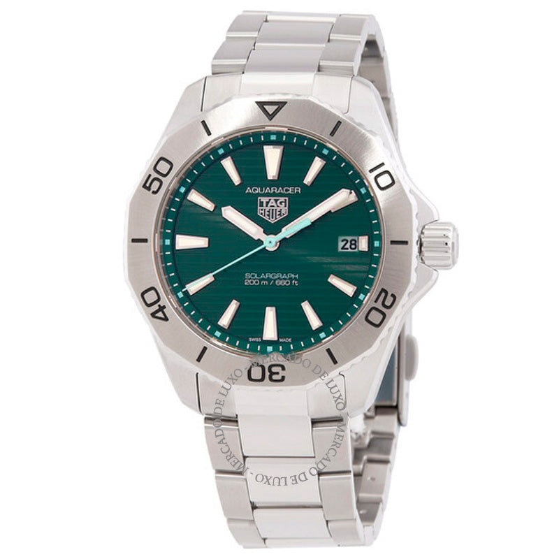 Relógio Aquaracer Solargraph Quartzo Verde 40 mm - Mercado de Luxo - O Maior E-Commerce de Bens, Produtos e Serviços de Luxo do Brasil.