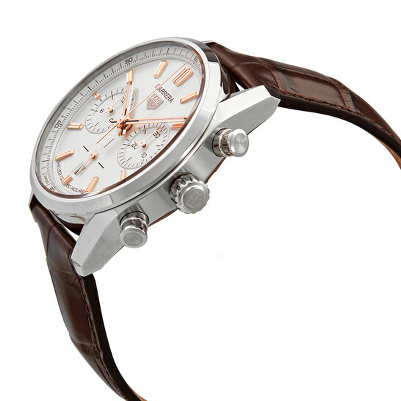 Relógio Cronógrafo Automático Mostrador Branco 42 mm - Mercado de Luxo - O Maior E-Commerce de Bens, Produtos e Serviços de Luxo do Brasil.