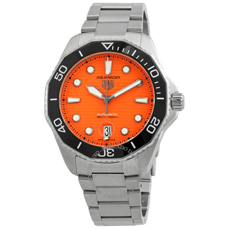 Relógio Aquaracer Automático Mostrador Laranja 43 mm - Mercado de Luxo - O Maior E-Commerce de Bens, Produtos e Serviços de Luxo do Brasil.