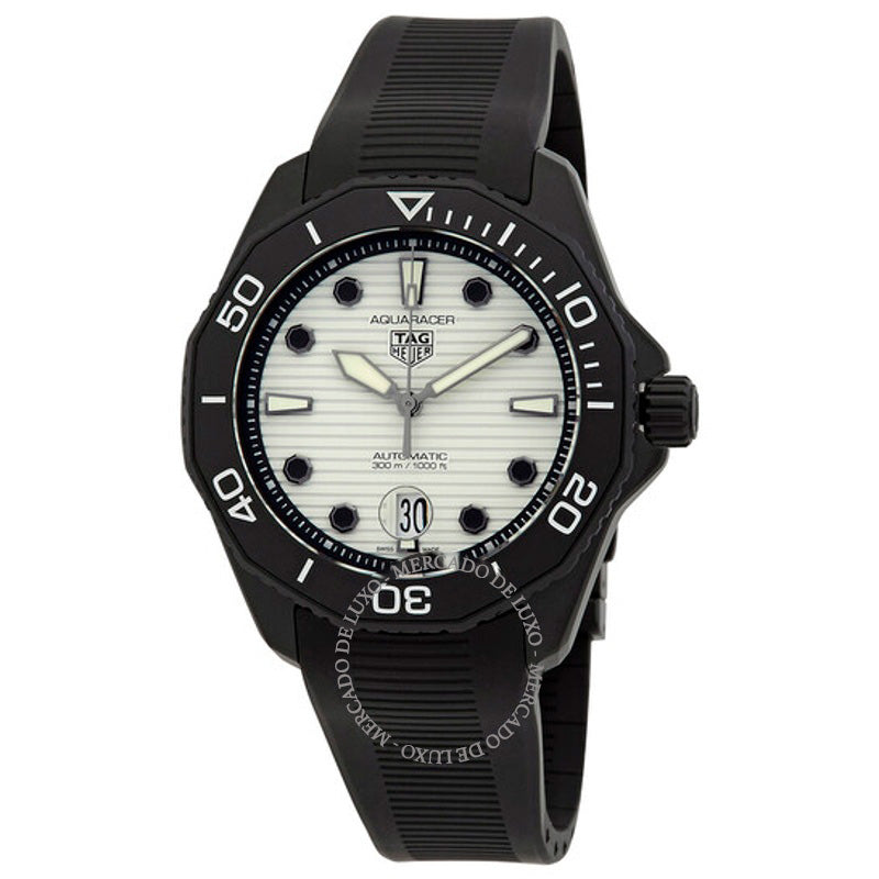 Relógio Aquaracer Automático Mostrador Branco 43 mm - Mercado de Luxo - O Maior E-Commerce de Bens, Produtos e Serviços de Luxo do Brasil.