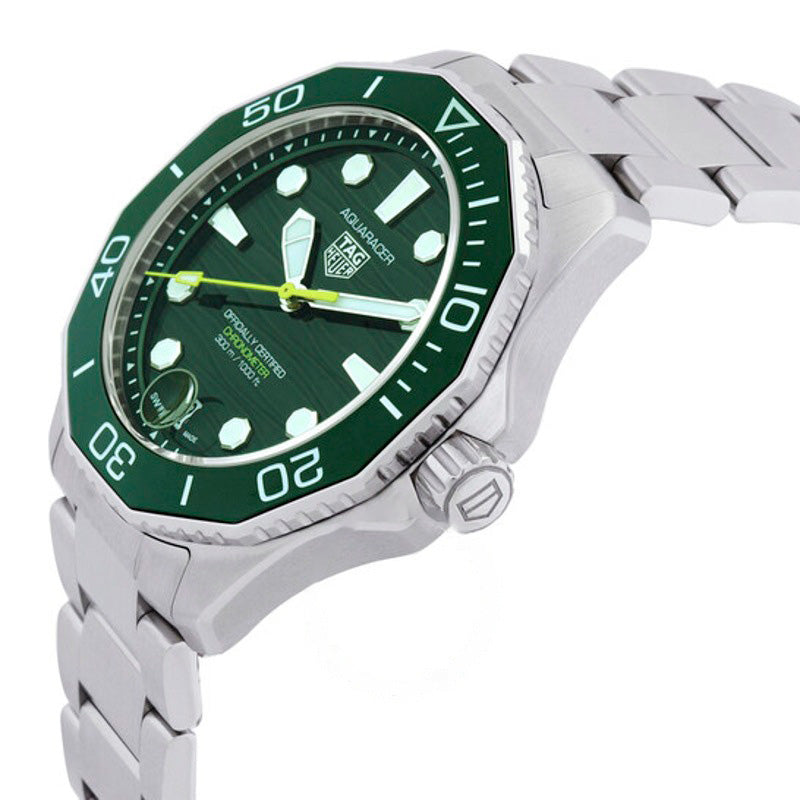 Relógio Aquaracer Automático Mostrador Verde 42 mm - Mercado de Luxo - O Maior E-Commerce de Bens, Produtos e Serviços de Luxo do Brasil.