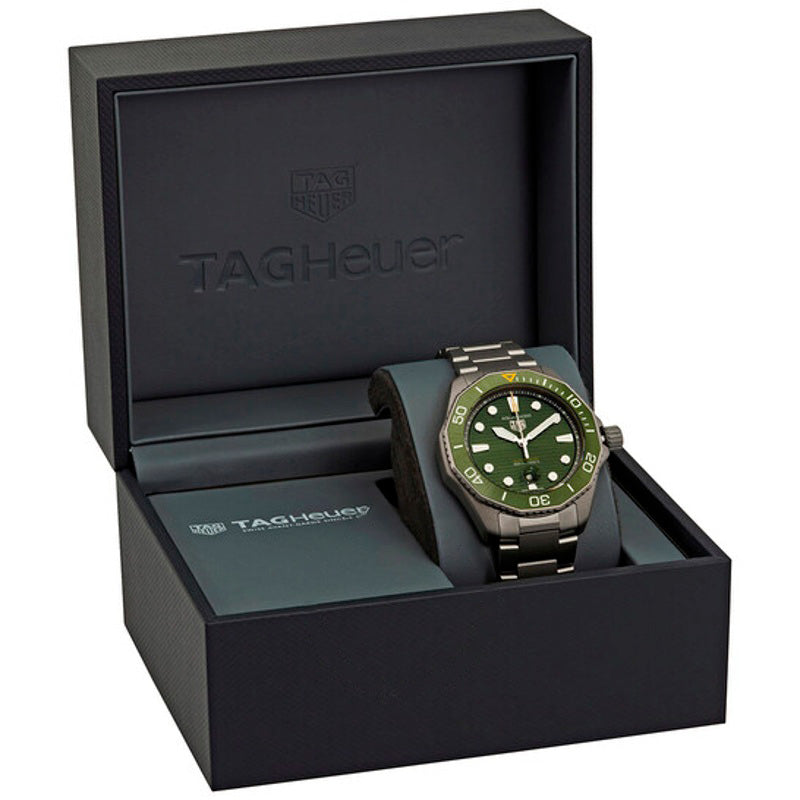 Relógio Aquaracer Automático Mostrador Verde 43 mm - Mercado de Luxo - O Maior E-Commerce de Bens, Produtos e Serviços de Luxo do Brasil.