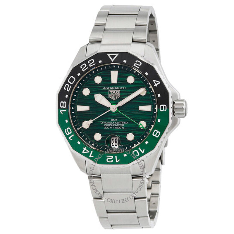 Relógio Aquaracer Automático Mostrador Verde 42 mm - Mercado de Luxo - O Maior E-Commerce de Bens, Produtos e Serviços de Luxo do Brasil.