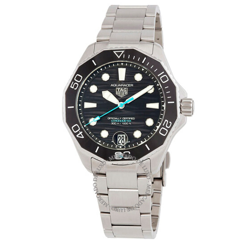 Relógio Aquaracer Automático Mostrador Preto 42 mm - Mercado de Luxo - O Maior E-Commerce de Bens, Produtos e Serviços de Luxo do Brasil.
