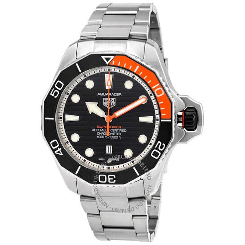 Relógio Aquaracer Automático Mostrador Preto 45 mm - Mercado de Luxo - O Maior E-Commerce de Bens, Produtos e Serviços de Luxo do Brasil.