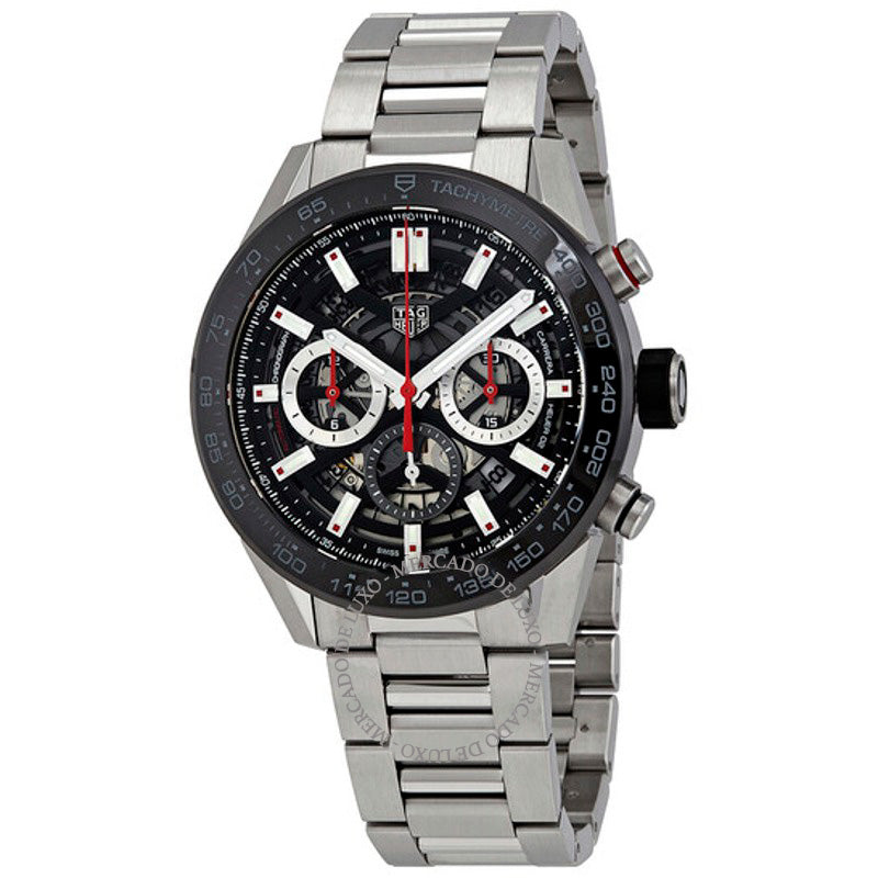 Relógio Carrera Cronógrafo Automático 45 mm - Mercado de Luxo - O Maior E-Commerce de Bens, Produtos e Serviços de Luxo do Brasil.