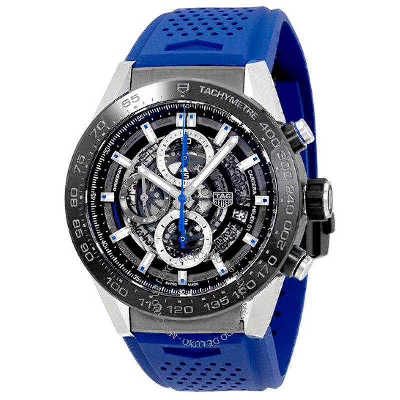 Relógio Carrera Cronógrafo Automático 45 mm - Mercado de Luxo - O Maior E-Commerce de Bens, Produtos e Serviços de Luxo do Brasil.