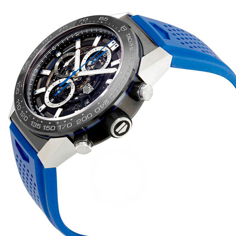 Relógio Carrera Cronógrafo Automático 45 mm - Mercado de Luxo - O Maior E-Commerce de Bens, Produtos e Serviços de Luxo do Brasil.