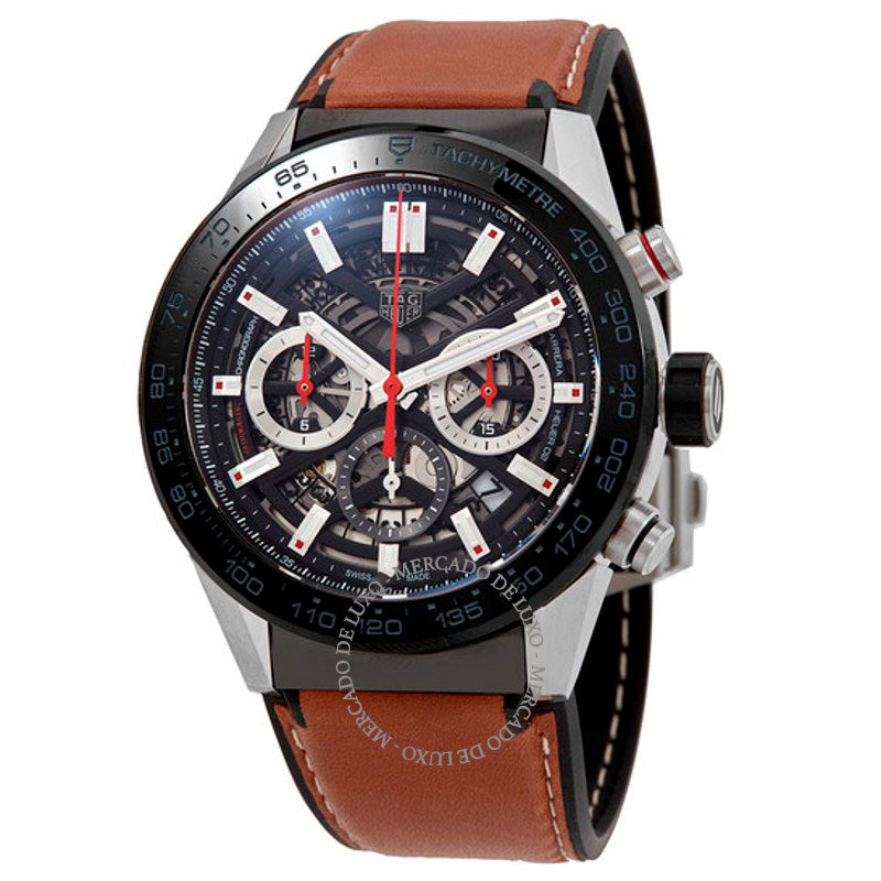 Relógio Carrera Cronógrafo Automático 45 mm - Mercado de Luxo - O Maior E-Commerce de Bens, Produtos e Serviços de Luxo do Brasil.