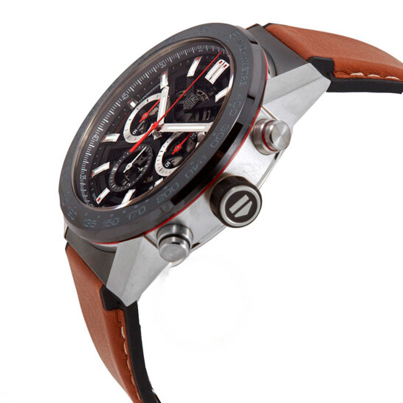 Relógio Carrera Cronógrafo Automático 45 mm - Mercado de Luxo - O Maior E-Commerce de Bens, Produtos e Serviços de Luxo do Brasil.