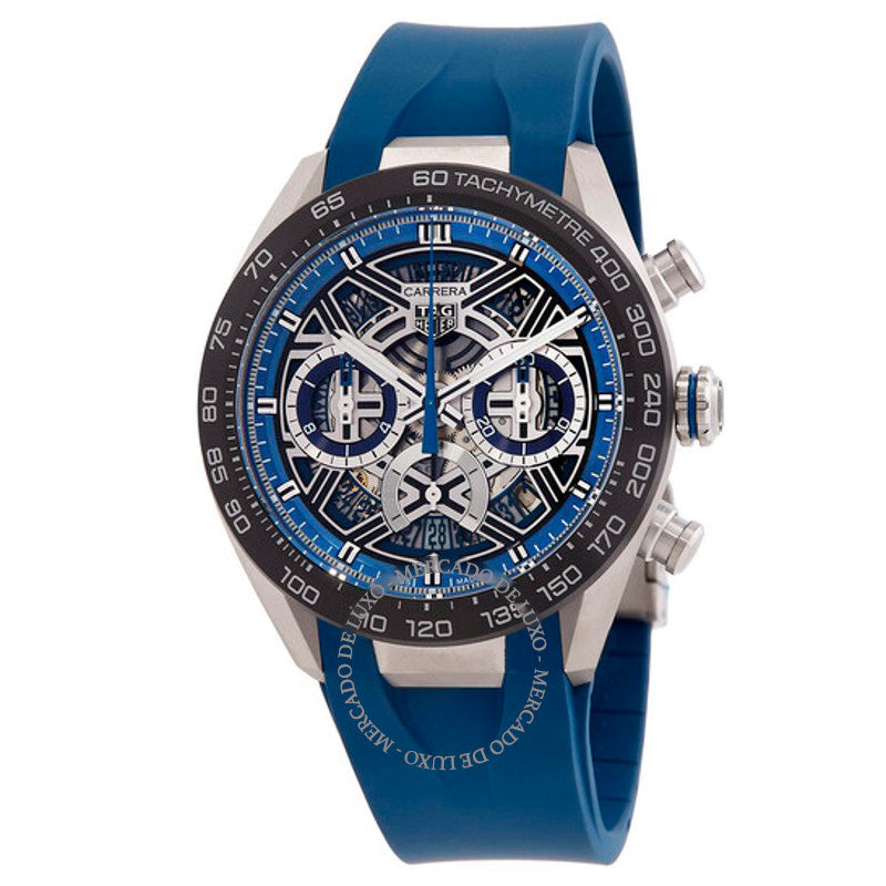Relógio Carrera Cronógrafo Automático 44 mm - Mercado de Luxo - O Maior E-Commerce de Bens, Produtos e Serviços de Luxo do Brasil.