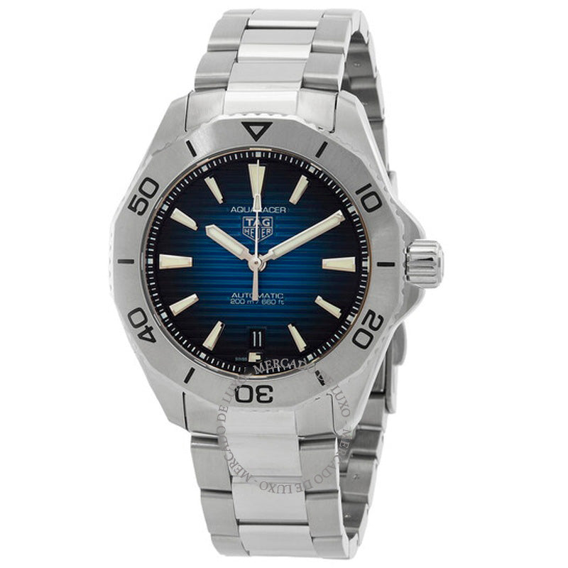 Relógio Aquaracer Automático Mostrador Azul  - Mercado de Luxo - O Maior E-Commerce de Bens, Produtos e Serviços de Luxo do Brasil.