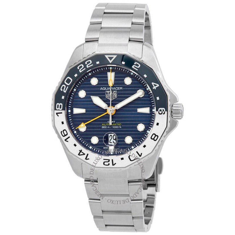 Relógio Aquaracer Automático Mostrador Azul 43 mm - Mercado de Luxo - O Maior E-Commerce de Bens, Produtos e Serviços de Luxo do Brasil.