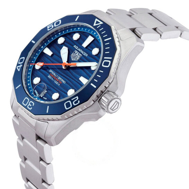 Relógio Aquaracer Automático Mostrador Azul 42 mm - Mercado de Luxo - O Maior E-Commerce de Bens, Produtos e Serviços de Luxo do Brasil.