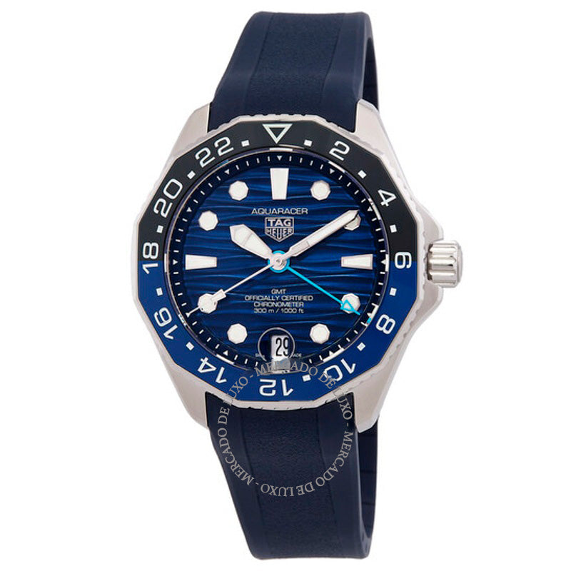 Relógio Aquaracer Automático Mostrador Azul 42 mm - Mercado de Luxo - O Maior E-Commerce de Bens, Produtos e Serviços de Luxo do Brasil.