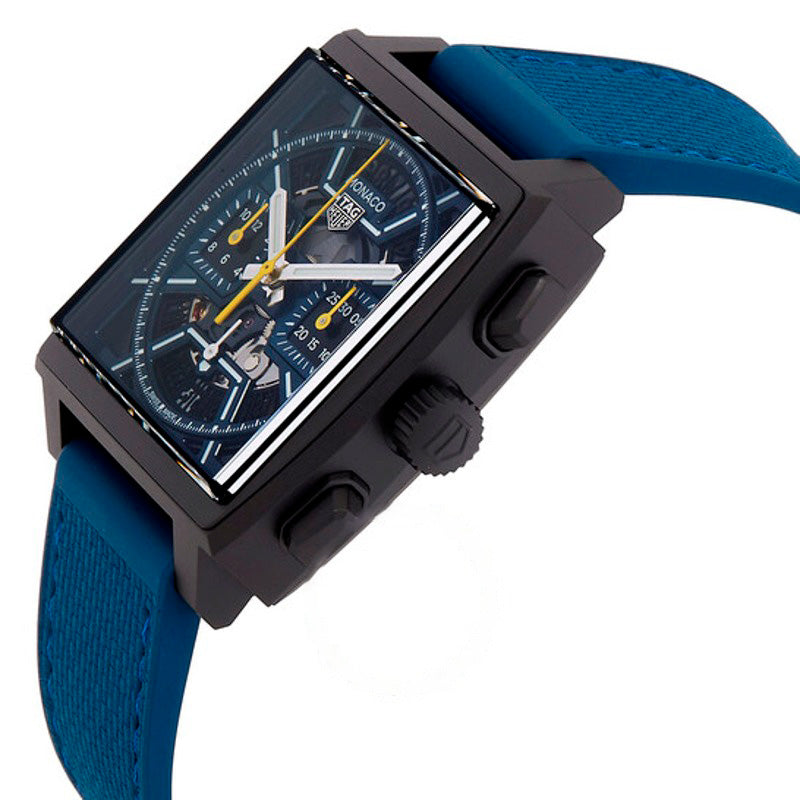 Relógio Monaco Cronógrafo Automático 39 mm - Mercado de Luxo - O Maior E-Commerce de Bens, Produtos e Serviços de Luxo do Brasil.