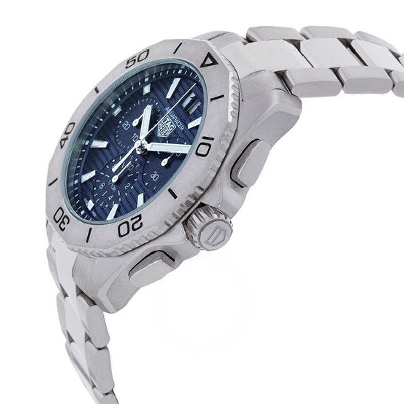 Relógio Cronógrafo Quartzo Mostrador Azul 40 mm - Mercado de Luxo - O Maior E-Commerce de Bens, Produtos e Serviços de Luxo do Brasil.