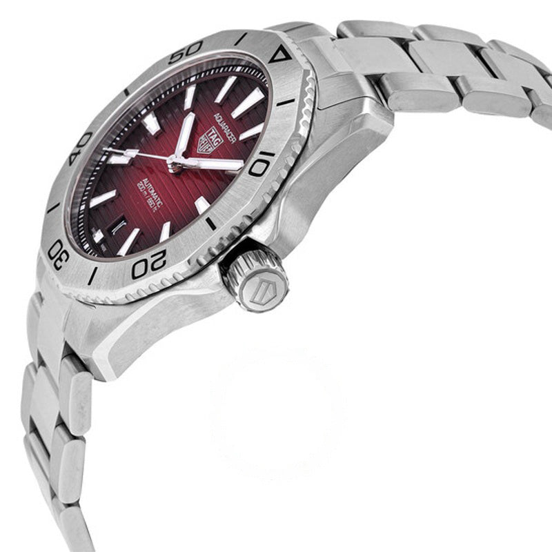 Relógio Aquaracer Automático Mostrador Vermelho  - Mercado de Luxo - O Maior E-Commerce de Bens, Produtos e Serviços de Luxo do Brasil.